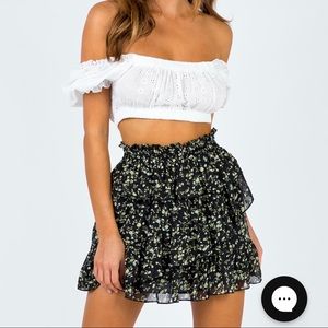 Mini ruffle skirt from Princess Polly